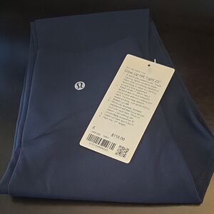 lululemon Glow UP HR Tight 25" In True Navy Size 6